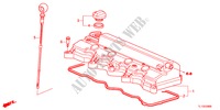 CILINDERKOP AFDEKKING(2.0L) voor Honda ACCORD 2.0 ELEGANCE 4 deuren 6-versnellings handgeschakelde versnellingsbak 2012