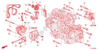GENERATOR BEUGEL/SPANNER(2.0L) voor Honda ACCORD 2.0 S 4 deuren 5-traps automatische versnellingsbak 2012