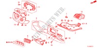 INSTRUMENTEN AFWERKING(BESTUURDERZIJKANT)(RH) voor Honda ACCORD 2.2 ES-GT 4 deuren 6-versnellings handgeschakelde versnellingsbak 2012