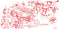 INSTRUMENTEN PANEEL(LH) voor Honda ACCORD 2.2 S 4 deuren 6-versnellings handgeschakelde versnellingsbak 2012