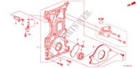 KETTINGKAST(DIESEL) voor Honda ACCORD 2.2 EXECUTIVE 4 deuren 5-traps automatische versnellingsbak 2012