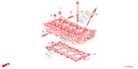 KLEP STANG AFDICHTING/GLOEIBOUGIE(DIESEL) voor Honda ACCORD 2.2 COMFOT 4 deuren 5-traps automatische versnellingsbak 2012