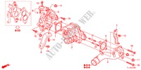 KOLKREGELKLEP(DIESEL) voor Honda ACCORD 2.2 S 4 deuren 6-versnellings handgeschakelde versnellingsbak 2012