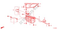KOOLSTOFBUS voor Honda ACCORD 2.4 EXECUTIVE 4 deuren 5-traps automatische versnellingsbak 2012
