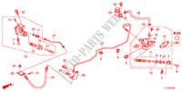 KOPPELING HOOFDCILINDER(DIESEL)(LH) voor Honda ACCORD 2.2 S-H 4 deuren 6-versnellings handgeschakelde versnellingsbak 2012