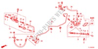 KOPPELING HOOFDCILINDER(LH) voor Honda ACCORD 2.4 EXECUTIVE 4 deuren 6-versnellings handgeschakelde versnellingsbak 2012