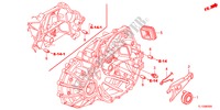 KOPPELING TERUGKEER voor Honda ACCORD 2.4 S 4 deuren 6-versnellings handgeschakelde versnellingsbak 2012
