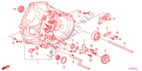 KOPPELINGKAST(DIESEL) voor Honda ACCORD 2.2 EXECUTIVE 4 deuren 6-versnellings handgeschakelde versnellingsbak 2012