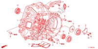 KOPPELINGKAST voor Honda ACCORD 2.0 ES-GT 4 deuren 6-versnellings handgeschakelde versnellingsbak 2012