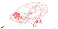 MOTOR DRAAD BUNDEL STANG voor Honda ACCORD 2.4 EXECUTIVE 4 deuren 5-traps automatische versnellingsbak 2012