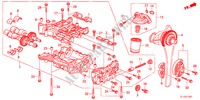 OLIEPOMP(2.4L) voor Honda ACCORD 2.4 TYPE S 4 deuren 6-versnellings handgeschakelde versnellingsbak 2012