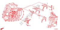 OVERSCHAKELVORK voor Honda ACCORD 2.0 EXECUTIVE 4 deuren 6-versnellings handgeschakelde versnellingsbak 2012