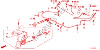 PARKEERREM(LH) voor Honda ACCORD 2.2 ELEGANCE 4 deuren 6-versnellings handgeschakelde versnellingsbak 2012