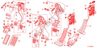PEDAAL(LH) voor Honda ACCORD 2.2 EXECUTIVE 4 deuren 5-traps automatische versnellingsbak 2012