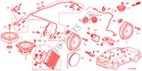 RADIO ANTENNE/LUIDSPREKER(RH) voor Honda ACCORD 2.2 ES 4 deuren 6-versnellings handgeschakelde versnellingsbak 2012