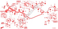 REMVOERINGEN(VSA)(DIESEL)(RH) voor Honda ACCORD 2.2 TYPE S-H 4 deuren 6-versnellings handgeschakelde versnellingsbak 2012