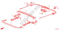SCHUIFDAK KOMPONENTEN voor Honda ACCORD 2.2 EX 4 deuren 6-versnellings handgeschakelde versnellingsbak 2012