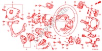 STUURWIEL(SRS) voor Honda ACCORD 2.2 ELEGANCE 4 deuren 5-traps automatische versnellingsbak 2012