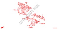UITLAAT SPRUITSTUK(DIESEL) voor Honda ACCORD 2.2 EX 4 deuren 5-traps automatische versnellingsbak 2012