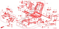 V. ZITTING COMPONENTEN(L.)(VOLLEDIG BEKRACHTIGDE ZITTING)(2) voor Honda ACCORD 2.2 EX 4 deuren 6-versnellings handgeschakelde versnellingsbak 2012