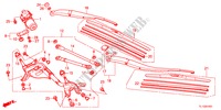 VOOR RUITESPROEIER(RH) voor Honda ACCORD 2.2 EX 4 deuren 6-versnellings handgeschakelde versnellingsbak 2012