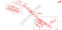 ACHTER WISSER voor Honda ACCORD TOURER 2.4 TYPE S 5 deuren 5-traps automatische versnellingsbak 2009