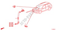 AIRCONDITIONER/VERWARMING (SENSOR) voor Honda ACCORD TOURER 2.2 ES-GT 5 deuren 6-versnellings handgeschakelde versnellingsbak 2009