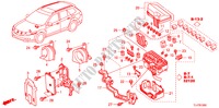BEDIENINGSEENNEID (MOTORRUIMTE) (1) voor Honda ACCORD TOURER 2.0 ES 5 deuren 6-versnellings handgeschakelde versnellingsbak 2009