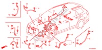 BEDRADINGSBUNDEL(1) (LH) voor Honda ACCORD TOURER 2.0 ELEGANCE 5 deuren 6-versnellings handgeschakelde versnellingsbak 2009