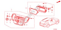 CENTER MODULE voor Honda ACCORD TOURER 2.2 S 5 deuren 6-versnellings handgeschakelde versnellingsbak 2009