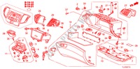 INSTRUMENTEN AFWERKING(PASSAGIERZIJKANT) (LH) voor Honda ACCORD TOURER 2.2 ELEGANCE 5 deuren 6-versnellings handgeschakelde versnellingsbak 2009