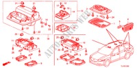INTERIEUR VERLICHTING(1) voor Honda ACCORD TOURER 2.0 ELEGANCE 5 deuren 5-traps automatische versnellingsbak 2009