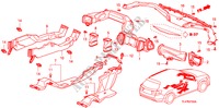 KANAAL(LH) voor Honda ACCORD TOURER 2.4 TYPE S 5 deuren 5-traps automatische versnellingsbak 2009