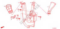 LUCHTINLAATBHUIS (DIESEL) (1) voor Honda ACCORD TOURER 2.2 ES-GT 5 deuren 6-versnellings handgeschakelde versnellingsbak 2009