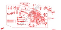 MOTOR BEDRADINGSBUNDEL (2.0L) voor Honda ACCORD TOURER 2.0 ELEGANCE 5 deuren 6-versnellings handgeschakelde versnellingsbak 2009