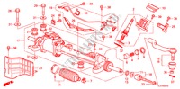 P.S. VERSNELLINGBOX(EPS) (LH) voor Honda ACCORD TOURER 2.0 ELEGANCE 5 deuren 6-versnellings handgeschakelde versnellingsbak 2009