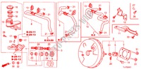 REM HOOFDCILINDER/ HOOFDSPANNING(RH) voor Honda ACCORD TOURER 2.4 TYPE S 5 deuren 5-traps automatische versnellingsbak 2009
