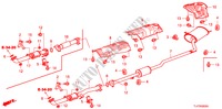 UITLAATPIJP(DIESEL) voor Honda ACCORD TOURER 2.2 EXECUTIVE 5 deuren 5-traps automatische versnellingsbak 2009