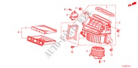 VERWARMING AANJAGER(LH) voor Honda ACCORD TOURER 2.4 EXECUTIVE 5 deuren 5-traps automatische versnellingsbak 2009