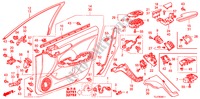 VOOR PORTIER VOERING(RH) voor Honda ACCORD TOURER 2.2 EX-GT 5 deuren 6-versnellings handgeschakelde versnellingsbak 2009