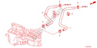 WATERSLANG(2.4L) (LH) voor Honda ACCORD TOURER 2.4 EXECUTIVE 5 deuren 6-versnellings handgeschakelde versnellingsbak 2009