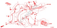 AIRCONDITIONER(SLANGEN/PIJPEN)(2.0L)(LH) voor Honda ACCORD TOURER 2.0 EXECUTIVE 5 deuren 5-traps automatische versnellingsbak 2011