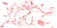 AIRCONDITIONER(SLANGEN/PIJPEN)(2.0L)(RH) voor Honda ACCORD TOURER 2.0 ES 5 deuren 5-traps automatische versnellingsbak 2011