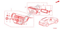 CENTER MODULE voor Honda ACCORD TOURER 2.4 S 5 deuren 6-versnellings handgeschakelde versnellingsbak 2011