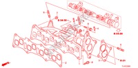 INLAAT SPRUITSTUK(DIESEL) voor Honda ACCORD TOURER 2.2 S-H 5 deuren 6-versnellings handgeschakelde versnellingsbak 2011