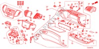INSTRUMENTEN AFWERKING(PASSAGIERZIJKANT)(LH) voor Honda ACCORD TOURER 2.2 EXECUTIVE 5 deuren 5-traps automatische versnellingsbak 2011
