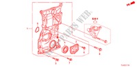 KETTINGKAST(2.4L) voor Honda ACCORD TOURER 2.4 TYPE S 5 deuren 6-versnellings handgeschakelde versnellingsbak 2011