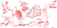 KEUZEHENDEL(RH) voor Honda ACCORD TOURER 2.2 EX 5 deuren 5-traps automatische versnellingsbak 2010