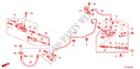 KOPPELING HOOFDCILINDER(LH) voor Honda ACCORD TOURER 2.0 ELEGANCE 5 deuren 6-versnellings handgeschakelde versnellingsbak 2011