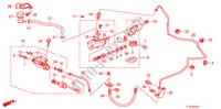 KOPPELING HOOFDCILINDER(RH) voor Honda ACCORD TOURER 2.0 ES 5 deuren 6-versnellings handgeschakelde versnellingsbak 2011